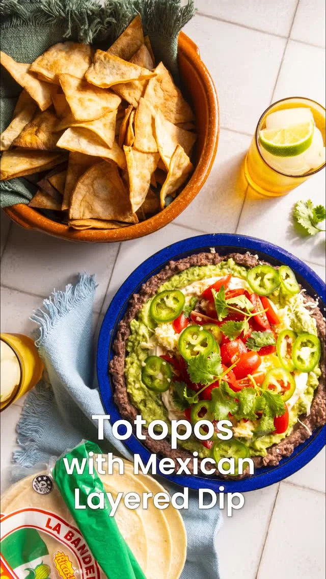 This #viral Mexican Layered Dip is always a crowd pleaser 🙌